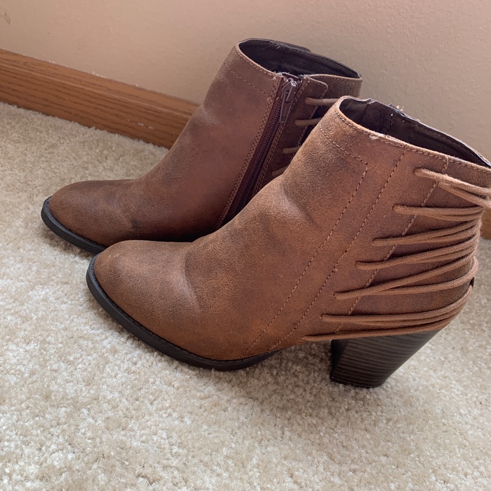Cute Brown Booties